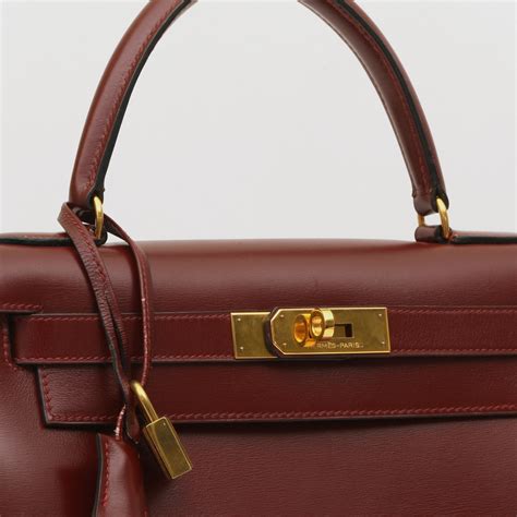 hermes burgundy kelly